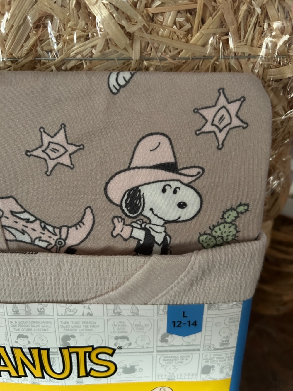 Peanuts Snoopy “HOWDY” Women’s Cowgirl Pajama Set - Picture 3 of 10